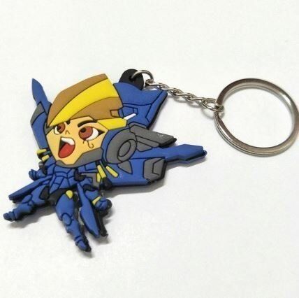 Брелок 3D Овервотч Overwatch Двосторонній об'ємний - Pharah -   -  