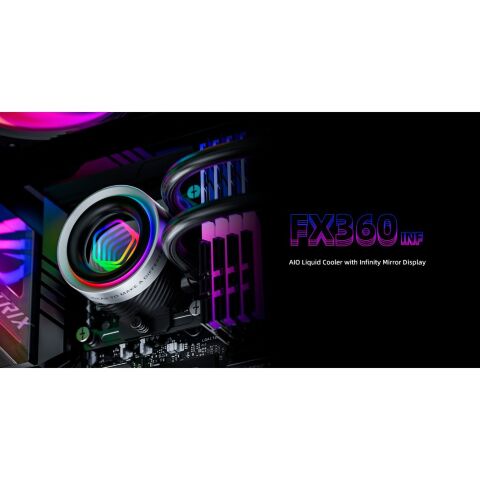 Система жидкостного охлаждения ID-Cooling FX360 INF - Системы водного охлаждения  - Системы водного охлаждения 