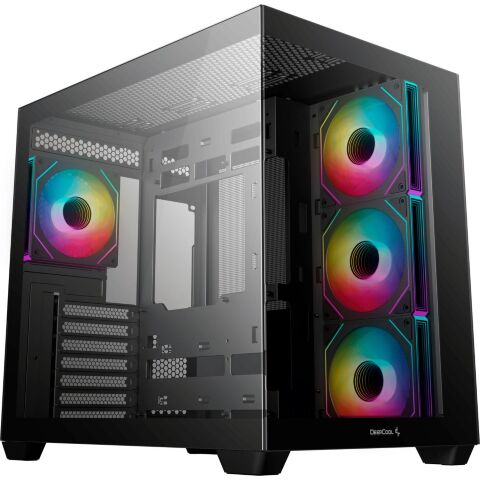 Корпус для ПК Deepcool CG530 4F Black (R-CG530-BKADA4-G-1) - Нулевой остаток (Feed) - Нулевой остаток (Feed)