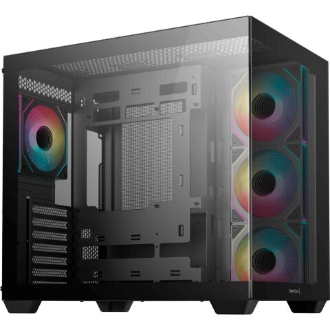 Корпус для ПК Deepcool CG530 4F Black (R-CG530-BKADA4-G-1) - Нулевой остаток (Feed) - Нулевой остаток (Feed)
