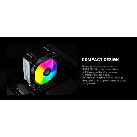 Кулер для процессора ID-Cooling SE-903-XT FRGB - Нулевой остаток (Feed)  - Нулевой остаток (Feed) 