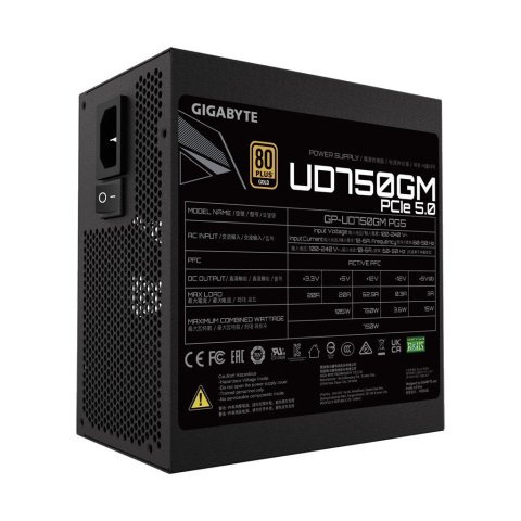Блок питания GIGABYTE 750W (GP-UD750GM PG5) - Нулевой остаток (Feed) - Нулевой остаток (Feed)