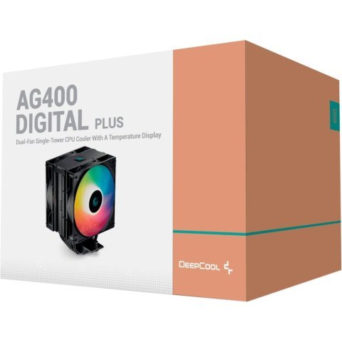 Кулер для процессора Deepcool AG400 DIGITAL PLUS - Нулевой остаток (Feed) - Нулевой остаток (Feed)