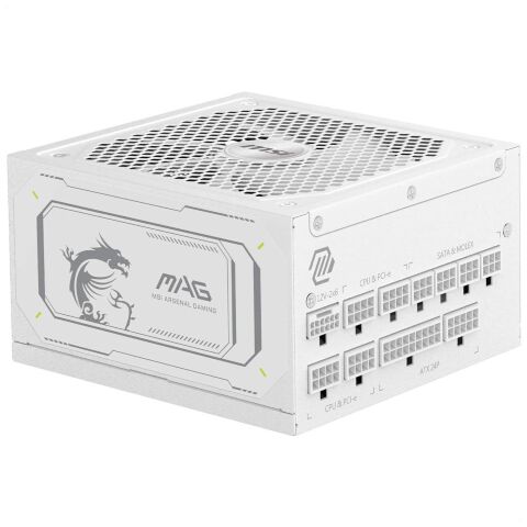 Блок питания MSI 1000W (MAG A1000GL PCIE5 WHITE) - Блоки питания  - Блоки питания 