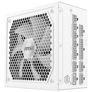 Блок питания MSI 1000W (MAG A1000GL PCIE5 WHITE)