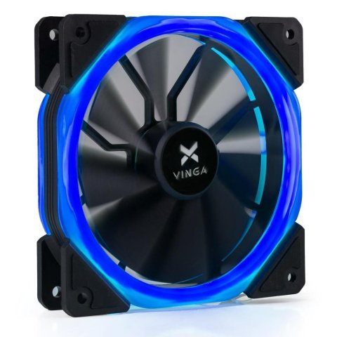 Кулер для корпуса Vinga LED fan-02 blue - Вентиляторы к корпусам  - Вентиляторы к корпусам 