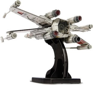 Пазл 4D Build Star Wars T-65 X-Wing Starfighter puzzle 3D картон Звёздный истребитель 160 шт.