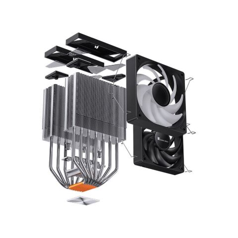 Кулер для процессора JONSBO CR-3000 ARGB Black - Нулевой остаток (Feed) - Нулевой остаток (Feed)