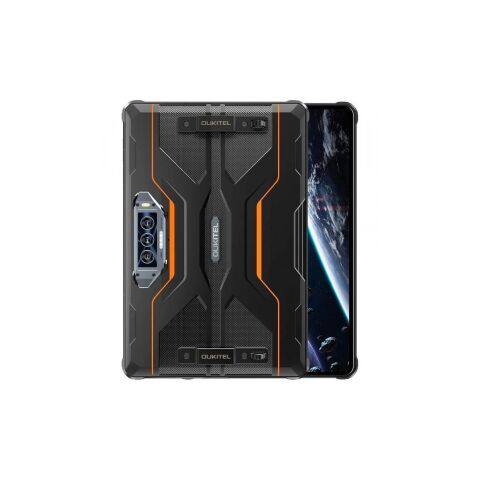 Планшет OUKITEL RT8 11" 6/256GB Dual Sim Black-Orange with hand (6931940756396) - Нулевой остаток (Feed) - Нулевой остаток (Feed)