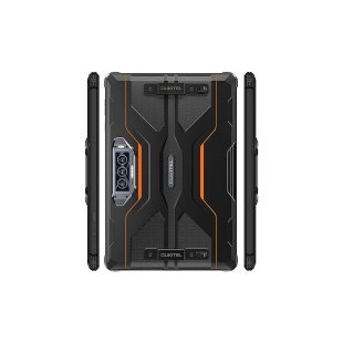 Планшет OUKITEL RT8 11" 6/256GB Dual Sim Black-Orange with hand (6931940756396)