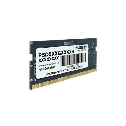 Модуль памяти для ноутбука SoDIMM DDR5 16GB 4800 MHz Patriot (PSD516G480081S) - Нулевой остаток (Feed) - Нулевой остаток (Feed)