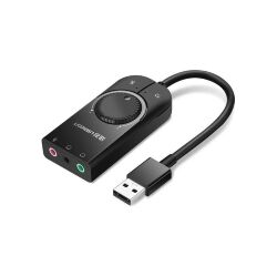 Звуковая плата UGREEN CM129 black (40964)