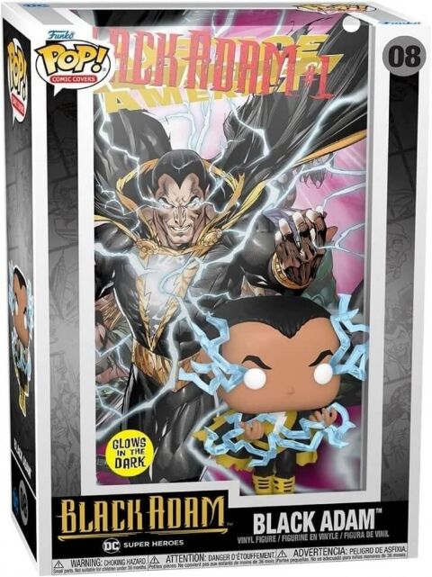 Фигурка Funko Comic Covers: DC Comics - Black Adam (Glow) Фанко Чёрный Адам 08 - -