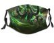 Маска защитная для лица World of Warcraft Illidan + 2 угольных фильтра -   -  