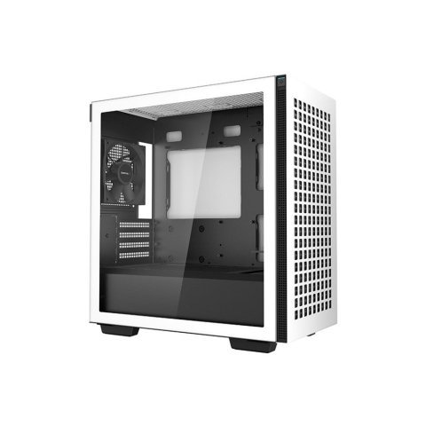Корпус Deepcool CH370 White (R-CH370-WHNAM1-G-1) - Нулевой остаток (Feed) - Нулевой остаток (Feed)