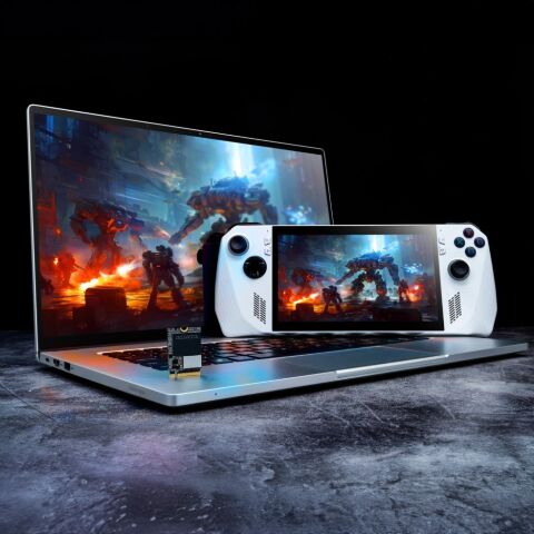 Накопитель SSD M.2 2230 2TB GAMMIX S55 ADATA (SGAMMIXS55-2T-C) - Внутренние SSD  - Внутренние SSD 