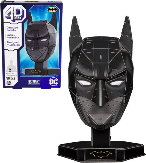 Пазл 4D Build DC Batman Puzzle Model Kit 3D картон Бетмен 90 шт. - -