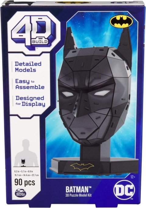 Пазл 4D Build DC Batman Puzzle Model Kit 3D картон Бетмен 90 шт. - -