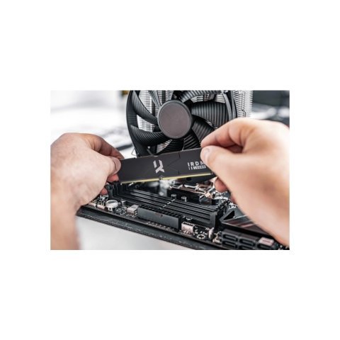 Модуль памяти для компьютера DDR5 32GB (2x16GB) 5600 MHz IRDM Black Goodram (IR-5600D564L36S/32GDC) - Нулевой остаток (Feed) - Нулевой остаток (Feed)