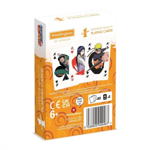 Гральні карти Наруто Naruto Playing Cards Game Waddingtons Number 1 - -