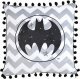 Подушка DC COMICS Batman Logo Black Pom Pom Pillow 40 см. -   -  