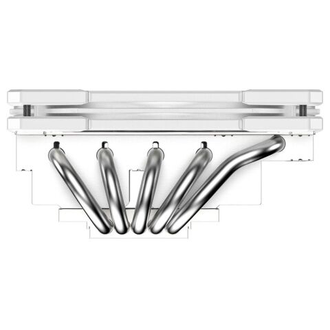 Кулер для процессора ID-Cooling IS-55 ARGB White - Нулевой остаток (Feed)  - Нулевой остаток (Feed) 