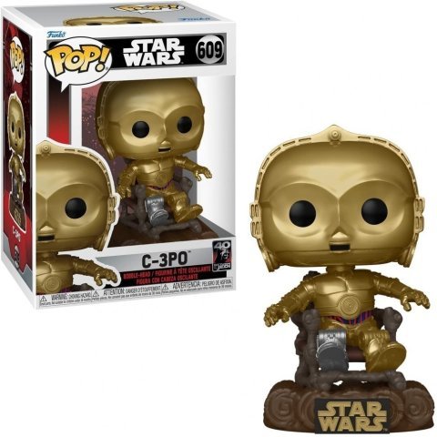 Фигурка Funko Star Wars: Return of The Jedi 40th Anniversary - C-3PO in Chair фанко 609 - -