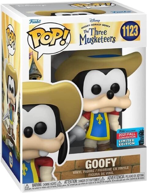 Фігурка Funko Disney Three Musketeers Goofy фанко Гуфи Exclusive 1123 -   -  