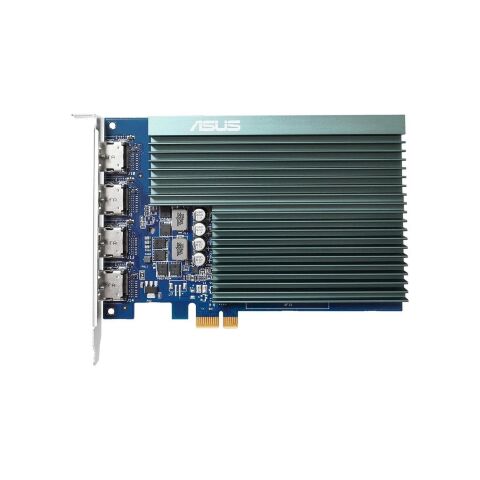 Видеокарта ASUS GeForce GT730 2048Mb 4*HDMI (GT730-4H-SL-2GD5) - Видеокарты  - Видеокарты 