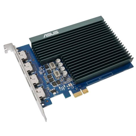 Видеокарта ASUS GeForce GT730 2048Mb 4*HDMI (GT730-4H-SL-2GD5) - Видеокарты  - Видеокарты 