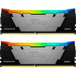 Модуль памяти для компьютера DDR4 32GB (2x16GB) 3600 MHz Fury Renegade RGB Kingston Fury (ex.HyperX) (KF436C16RB12AK2/32)