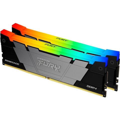 Модуль памяти для компьютера DDR4 32GB (2x16GB) 3600 MHz Fury Renegade RGB Kingston Fury (ex.HyperX) (KF436C16RB12AK2/32) - Нулевой остаток (Feed) - Нулевой остаток (Feed)