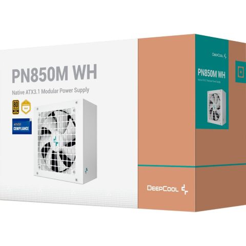 Блок питания Deepcool 850W PN850M WH (R-PN850M-FCOW-JGEU) - Нулевой остаток (Feed) - Нулевой остаток (Feed)
