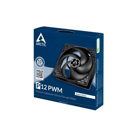 Кулер для корпуса Arctic P12 Silent Black (ACFAN00130A) - Нулевой остаток (Feed) - Нулевой остаток (Feed)