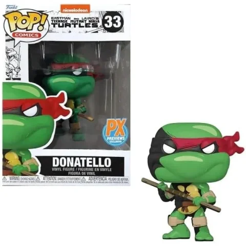 Фігурка Funko TMNT Teenage Mutant Ninja Turtles: Donatello фанко Черепашки ніндзя Донателло (PX Exclusive) 33 - -