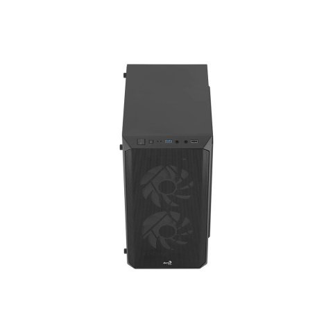 Корпус AeroCool CS-107-A-BK-v2 Black 600W (ACCX-PC14002.11) - Нулевой остаток (Feed)  - Нулевой остаток (Feed) 