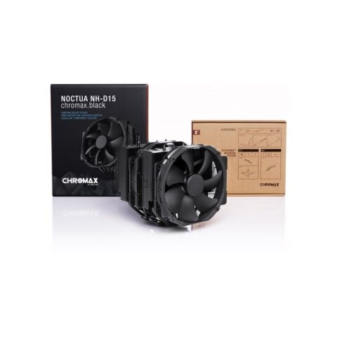 Кулер для процессора Noctua NH-D15 CHROMAX.BLACK - Нулевой остаток (Feed) - Нулевой остаток (Feed)