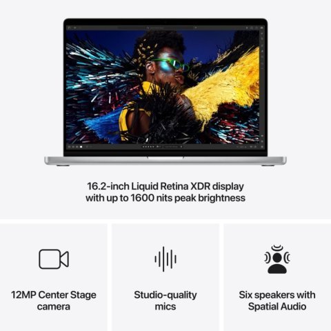 Ноутбук Apple MacBook Pro 16 A3186 M4 Max Silver (MX2W3UA/A) - Нулевой остаток (Feed) - Нулевой остаток (Feed)