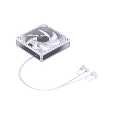 Кулер для корпуса JONSBO ZB-120W White - Нулевой остаток (Feed) - Нулевой остаток (Feed)