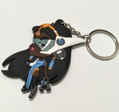 Брелок 3D Овервотч Overwatch Двосторонній об'ємний - Symmetra -   -  