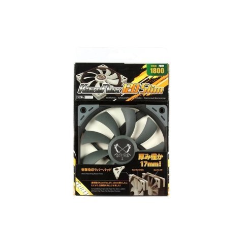 Кулер для корпуса Scythe Kaze Flex 120 mm Slim Fan (KF1215FD18) - Нулевой остаток (Feed) - Нулевой остаток (Feed)