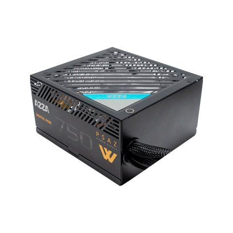 Блок питания Azza 750W (PSAZ-750W ARGB) - Нулевой остаток (Feed)  - Нулевой остаток (Feed) 