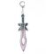 Брелок DOTA 2 Butterfly Sword Дота 2 меч метал колір срібло 6 см. - -