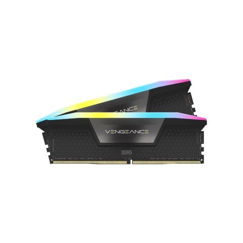 Модуль памяти для компьютера DDR5 64GB (2x32GB) 5600 MHz Vengeance RGB Corsair (CMH64GX5M2B5600Z40K) - Нулевой остаток (Feed) - Нулевой остаток (Feed)