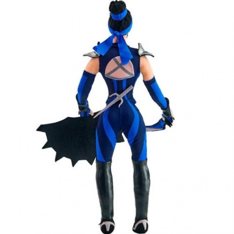 Мягкая игрушка фигурка WP Merchandise Mortal Kombat Kitana Китана плюш 34 см - -