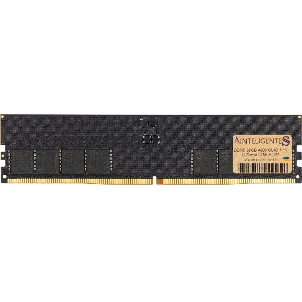 Модуль памяти для компьютера DDR5 32GB 4800 MHz INTELIGENTES (IU5AIH1/32)