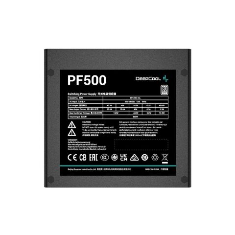 Блок питания Deepcool 500W PF500 (R-PF500D-HA0B-EU) - Нулевой остаток (Feed) - Нулевой остаток (Feed)