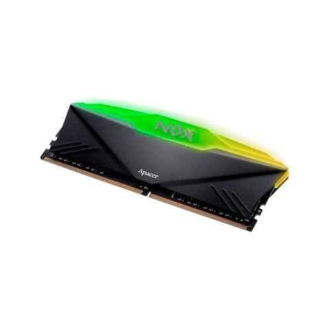Модуль памяти для компьютера DDR4 32GB (2x16GB) 3200 MHz NOX RGB Black Apacer (AH4U32G32C28YNBAA-2) - Нулевой остаток (Feed)  - Нулевой остаток (Feed) 