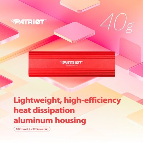 Накопитель SSD USB-C 2TB Patriot (PTPL2TBPEC) - Нулевой остаток (Feed) - Нулевой остаток (Feed)