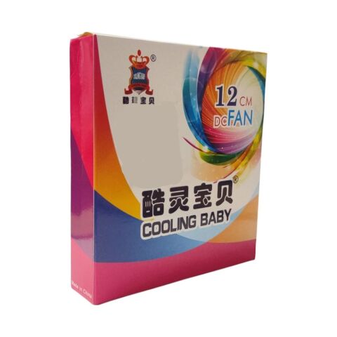 Кулер для корпуса Cooling Baby Mirror fan bk 2 - Нулевой остаток (Feed) - Нулевой остаток (Feed)